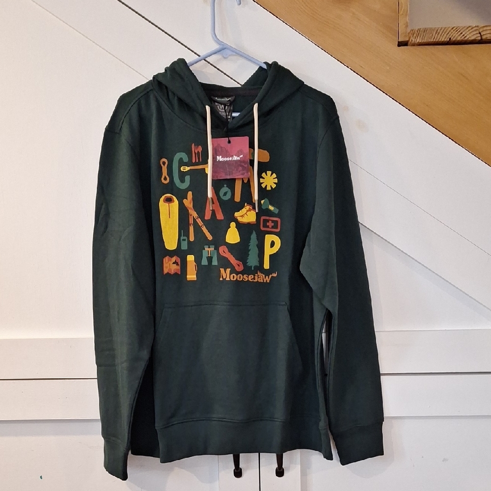 Moosejaw Forest Green Adventure Hoodie